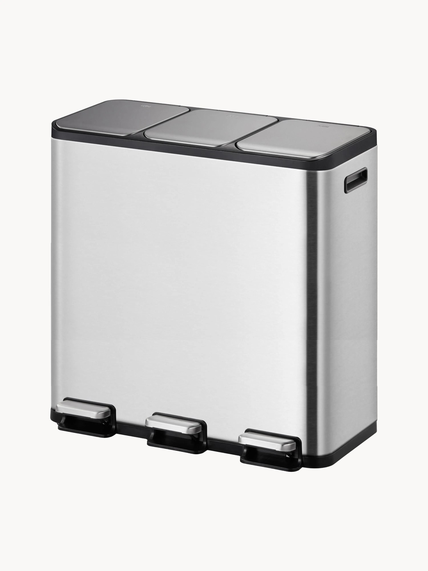 Odpadkový kôš s pedálom EcoCasa, 3 x 15 l