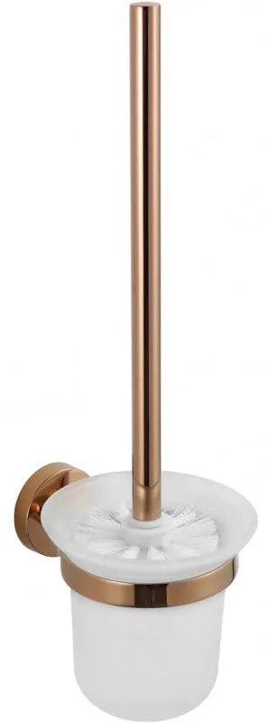 Mexen príslušenstvo, REMO záchodová wc kefa, ružová zlatá, 7050750-60