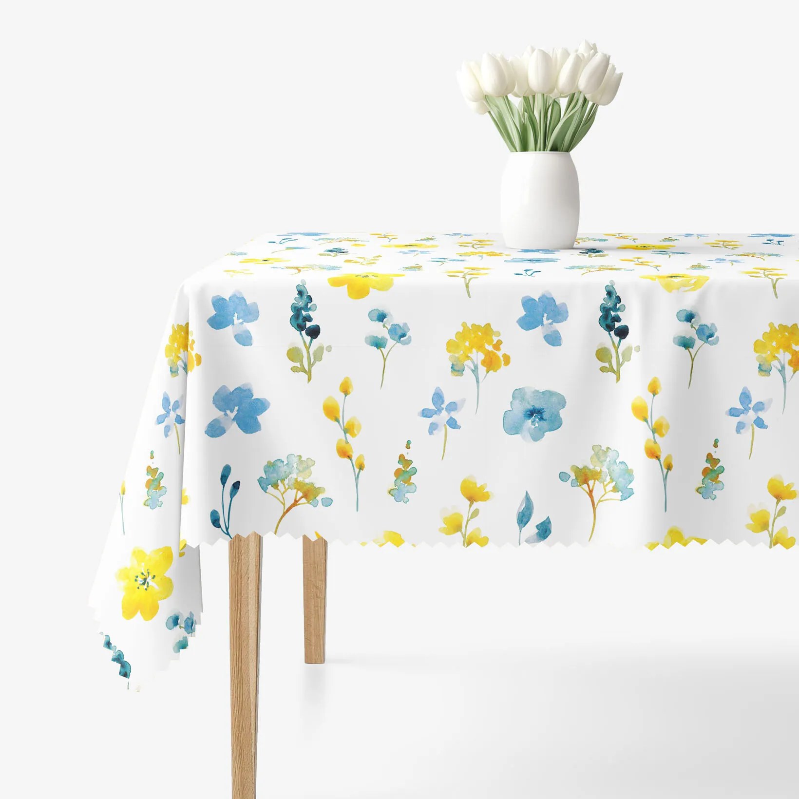 Goldea hranatý teflónový obrus - svieža lúka 120 x 180 cm Goldea hranatý teflónový obrus - svieža lúka 120 x 180 cm