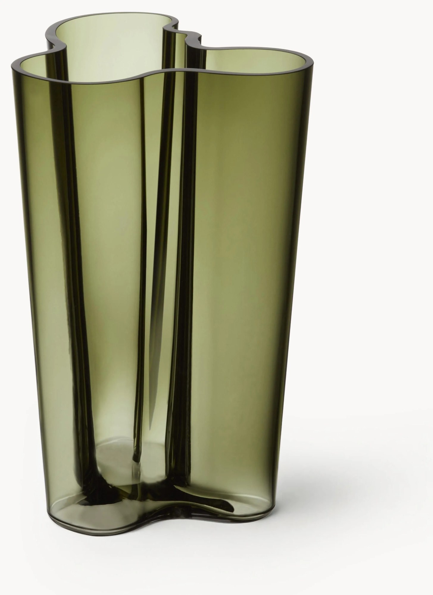 Ručne fúkaná váza Alvar Aalto, V 25 cm