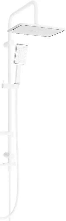 Mexen sprchový set X54 s hornou hlavicou 30x19 cm, biela, 798545491-21
