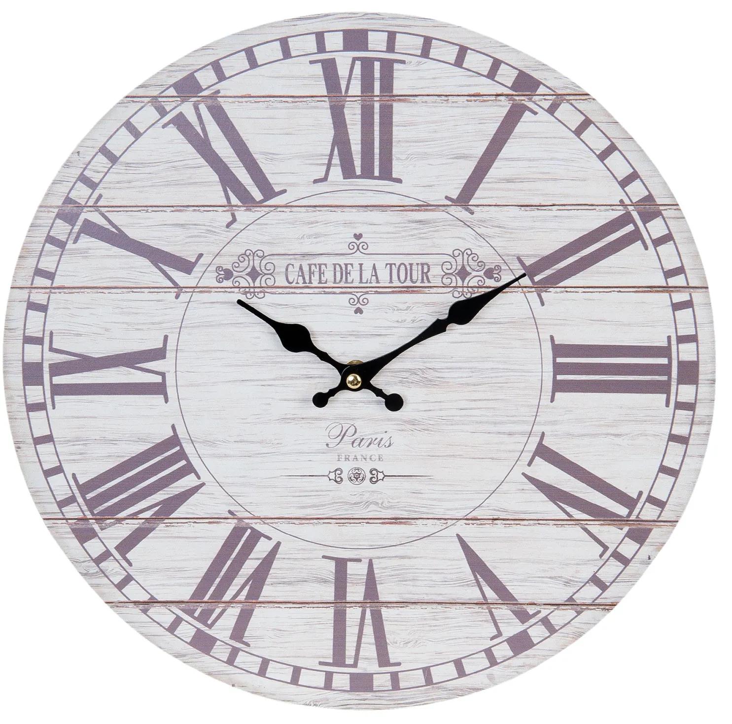 Nástenné hodiny Clayre & EEF, 6KL0421, 34cm