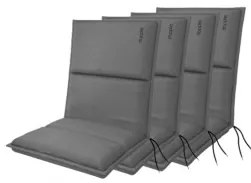 Doppler CITY 4419 nízky - set 4 ks - poduška na stoličku a kreslo