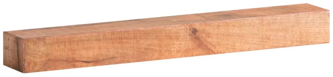 furniture-nabytek.cz - Masívna nástenná polica Country Mango, lakovaná, hnedá – 160 cm
