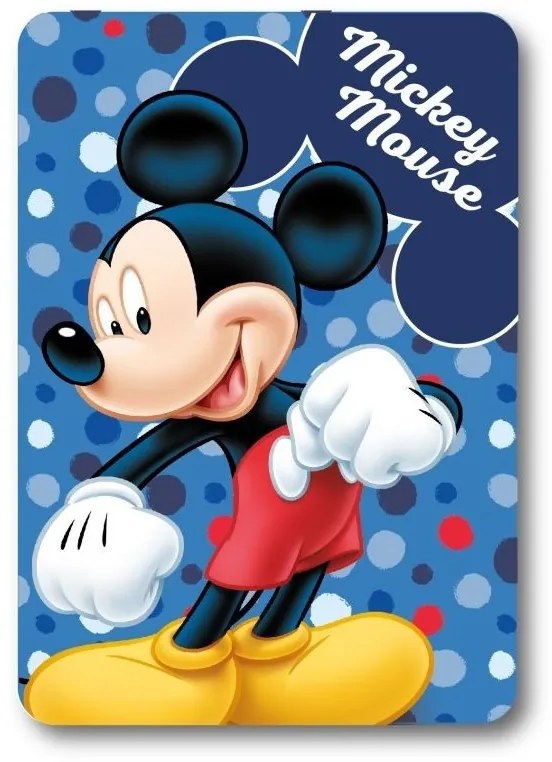 Deka fleecová Mickey Mouse 100x140 cm