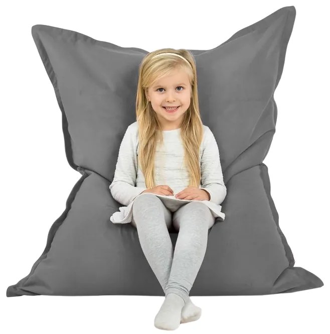 INTERMEDIC SK Vankúš na sedenie Plyš XL Farba: 12. Sivý