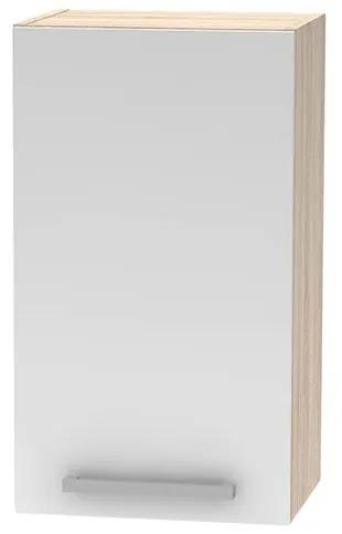 Horná kuchynská skrinka NOPL-005-OH Noliana (biela + dub sonoma). Vlastná spoľahlivá doprava až k Vám domov. 1015407