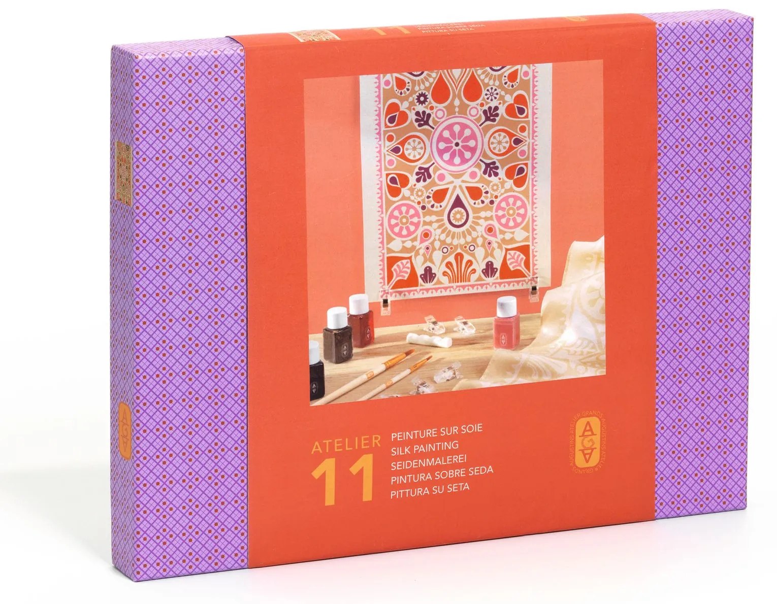 Atelier 11 – Maľovanie na hodváb pre tínedžerov aj dospelých – mandala