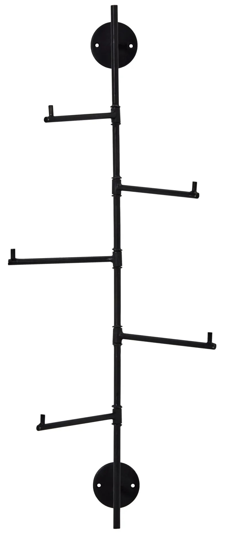 House Doctor Nástenný vešiak Flex Black