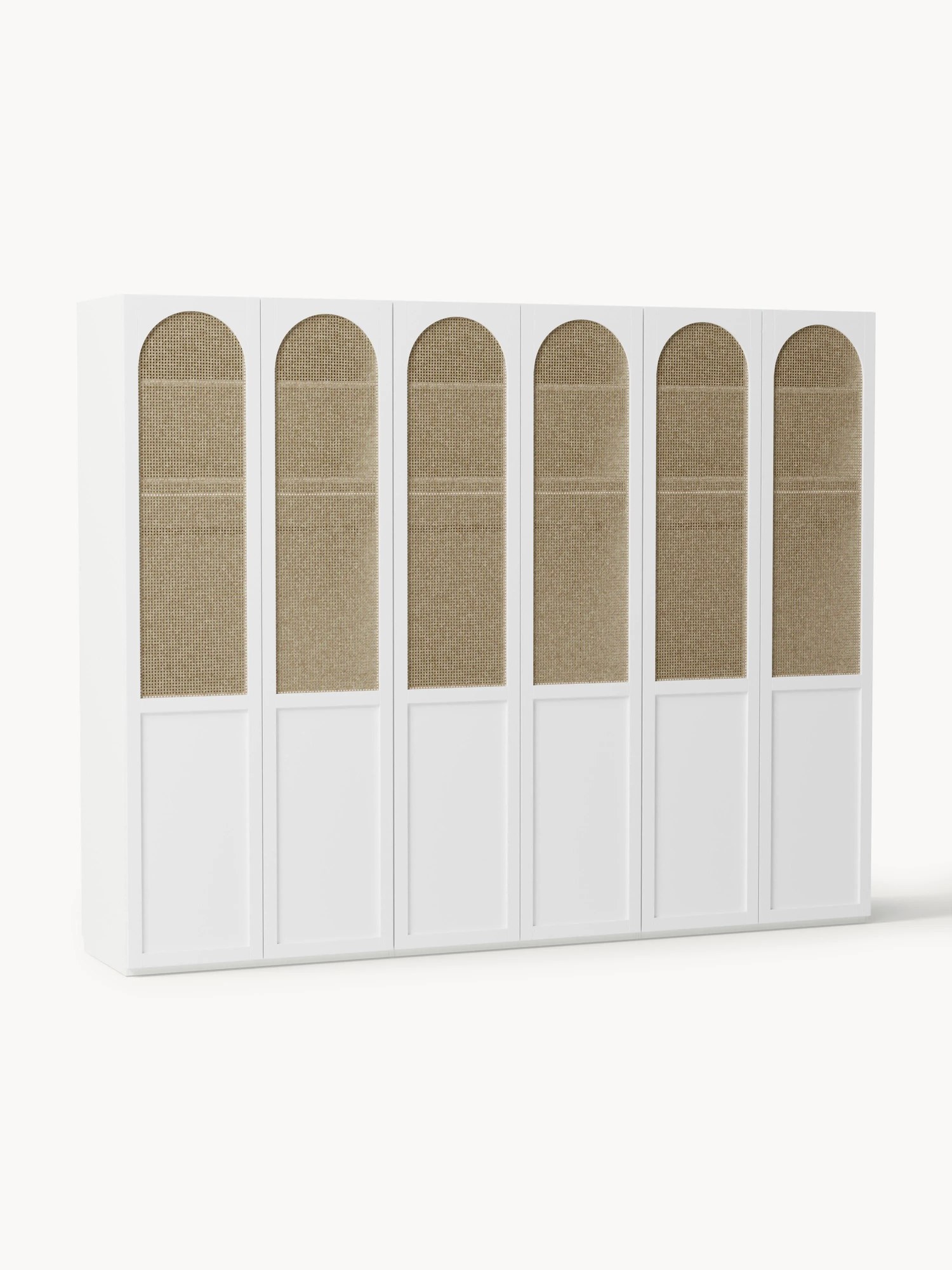 Modulárna šatníková skriňa's krídlovými dverami Jeanne, Š 300 cm, rôzne možnosti