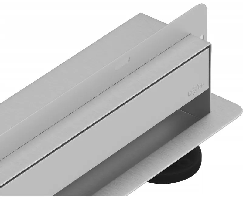 Mexen Flat nerezový sprchový žľab na stenu 90 cm vzor WALL, 1030090