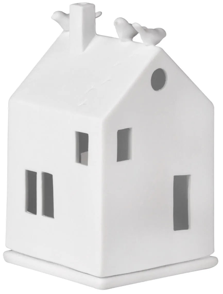 räder Porcelánový svietnik Birdhouse