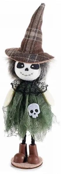 Halloweenska dekorácia Kostlivec 22 cm