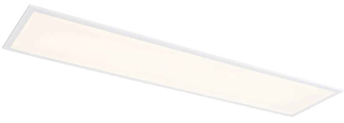 Zástropný LED panel biely obdĺžnikový vrátane LED 3000K - 6500K - Seagal