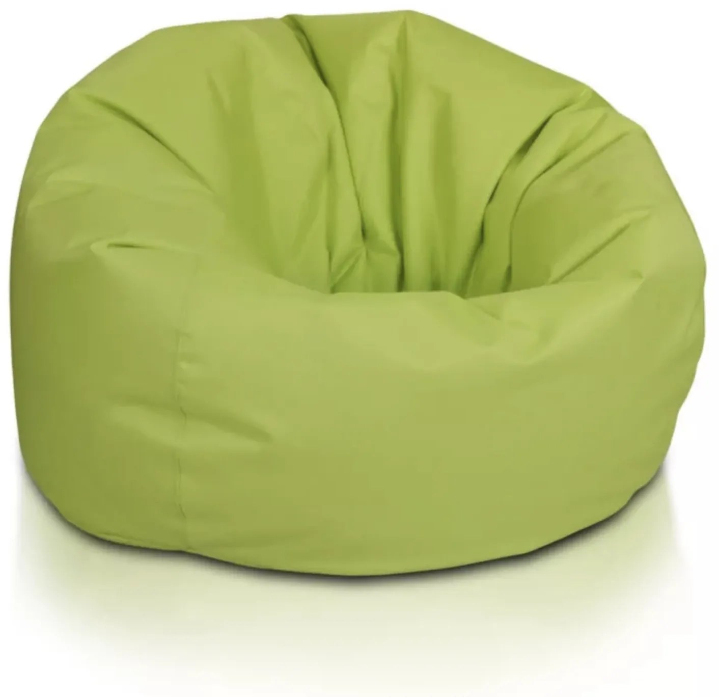 Lacný sedací vak Sakwa L – pohodlný vak pre deti aj dospelých, ľahko umývateľný polyester Farba: NC1 - limetka