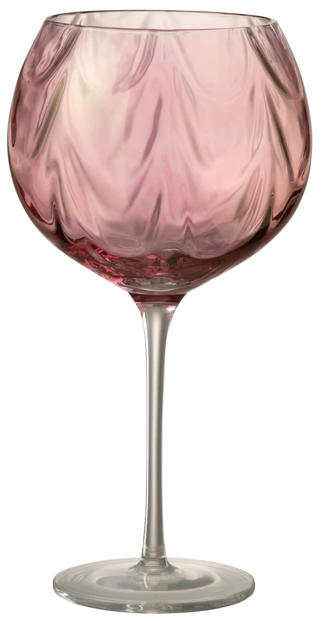 Růžový pohár na víno Oil wine - Ø 12*21 cm Růžový pohár na víno Oil wine - Ø 12*21 cm