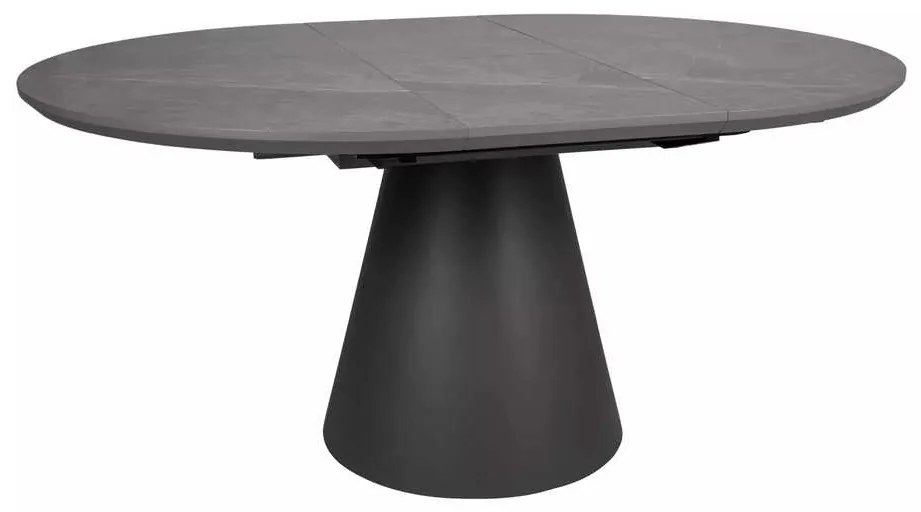 Jedálenský stôl Angel 120 x 120 cm, čierny mramor