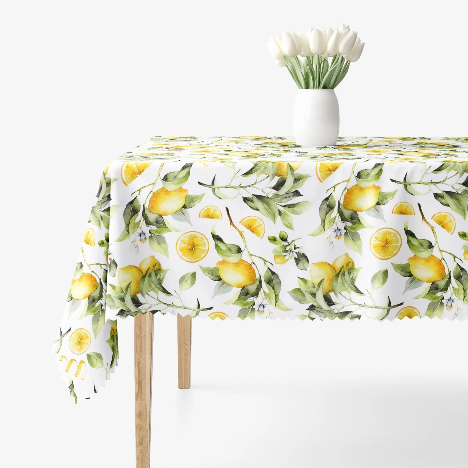 Goldea hranatý teflónový obrus - citróny 80 x 80 cm Goldea hranatý teflónový obrus - citróny 80 x 80 cm