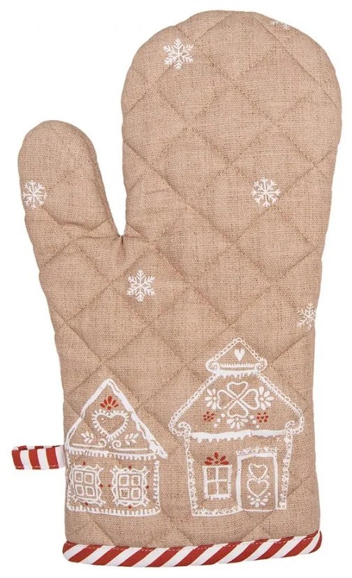 Chňapka s perníkovými chalúpkami Gingerbread Bliss - 18*30 cm