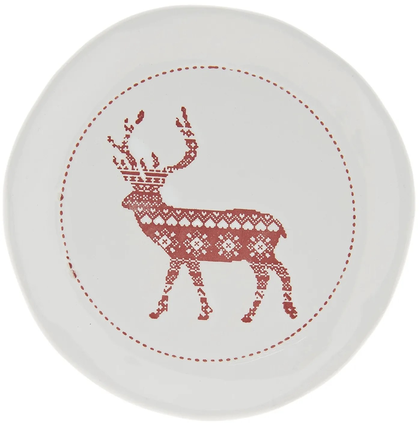 Dezertný tanierik s jeleňom - ​​Ø 20 * 3 cm