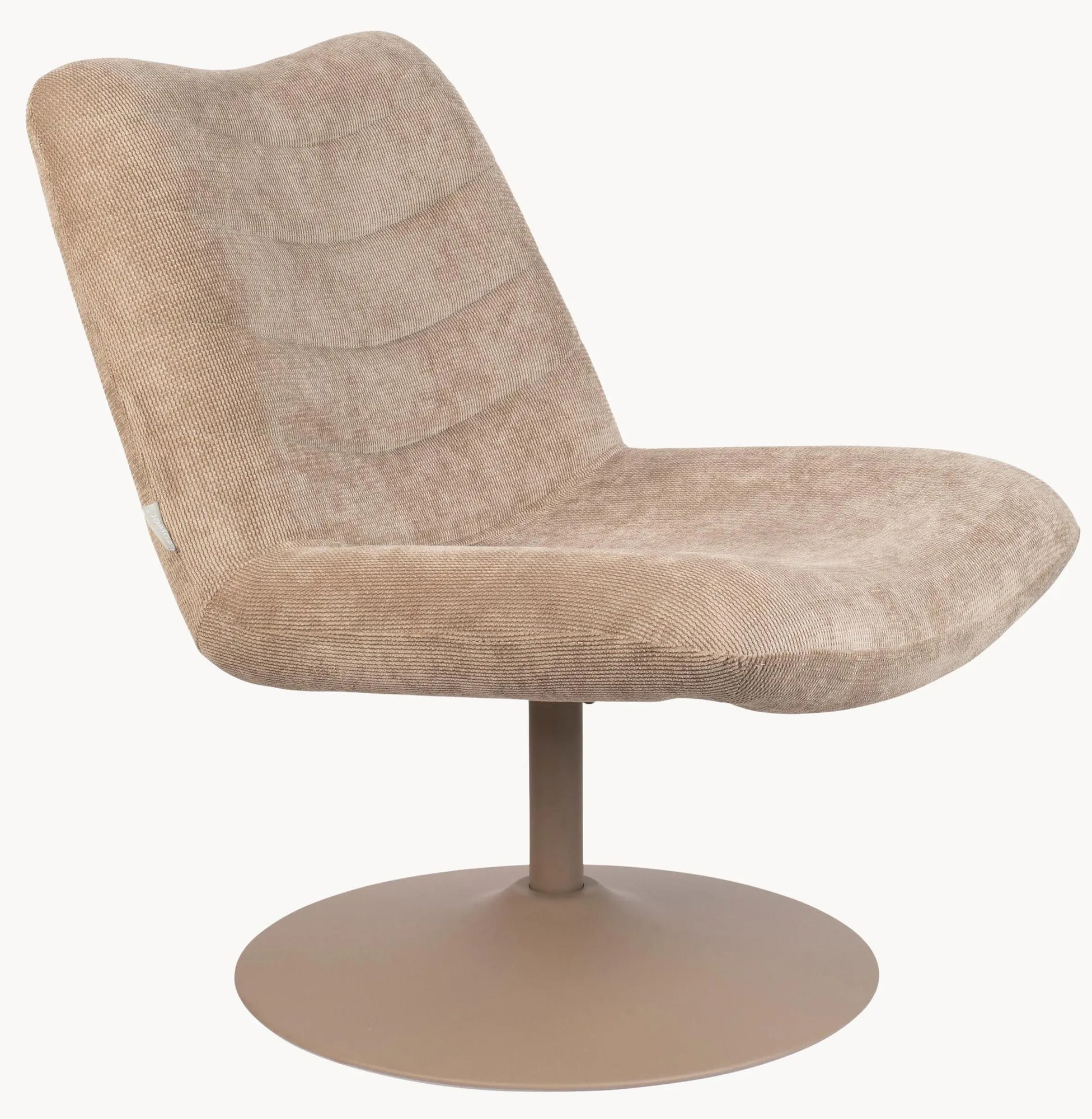 Otočné menčestrové kreslo Bubba