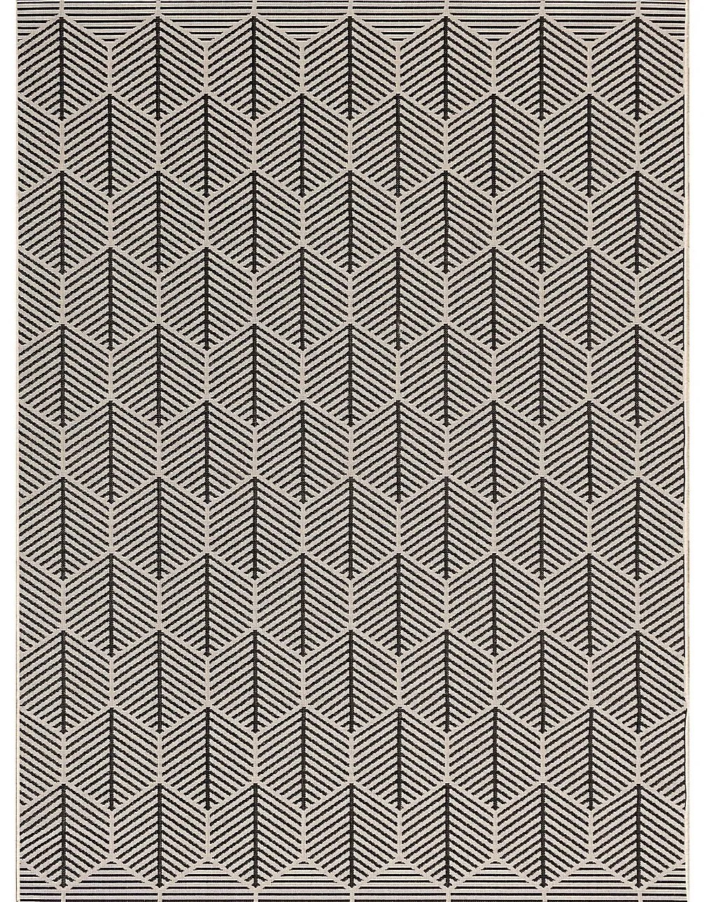 Koberec Cottage black/beige 200x290cm