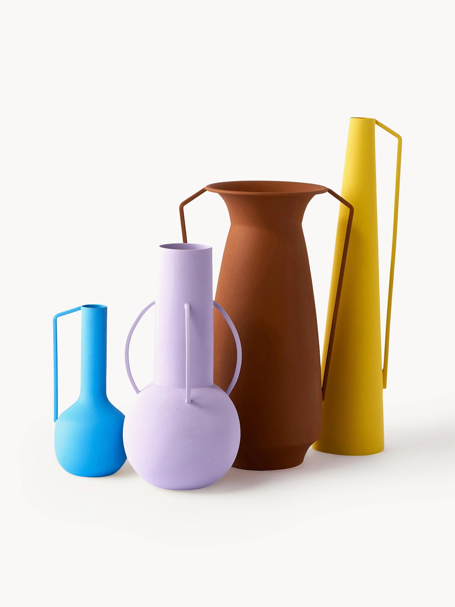 Ručne vyrobené dekoračné vázy Roman, 4 ks