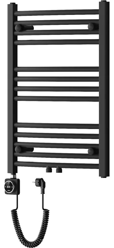 Mexen Ares, elektrické vykurovacie teleso 700 x 500 mm, 300 W, čierna, W102-0700-500-6300-70