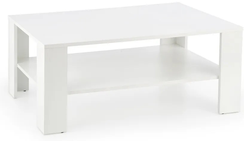 Konferenčný stolík Kvadro, biela