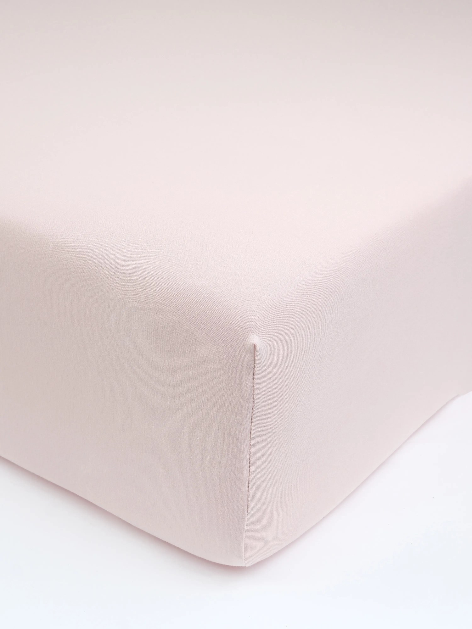 Jersey plachta s elastanom Deluxe 90 × 200 cm – púdrová