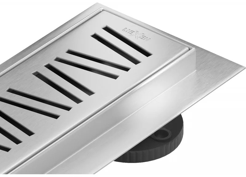 Mexen Flat 360 ° M22 rotačný lineárny odtok 80 cm chróm - 1029080-40