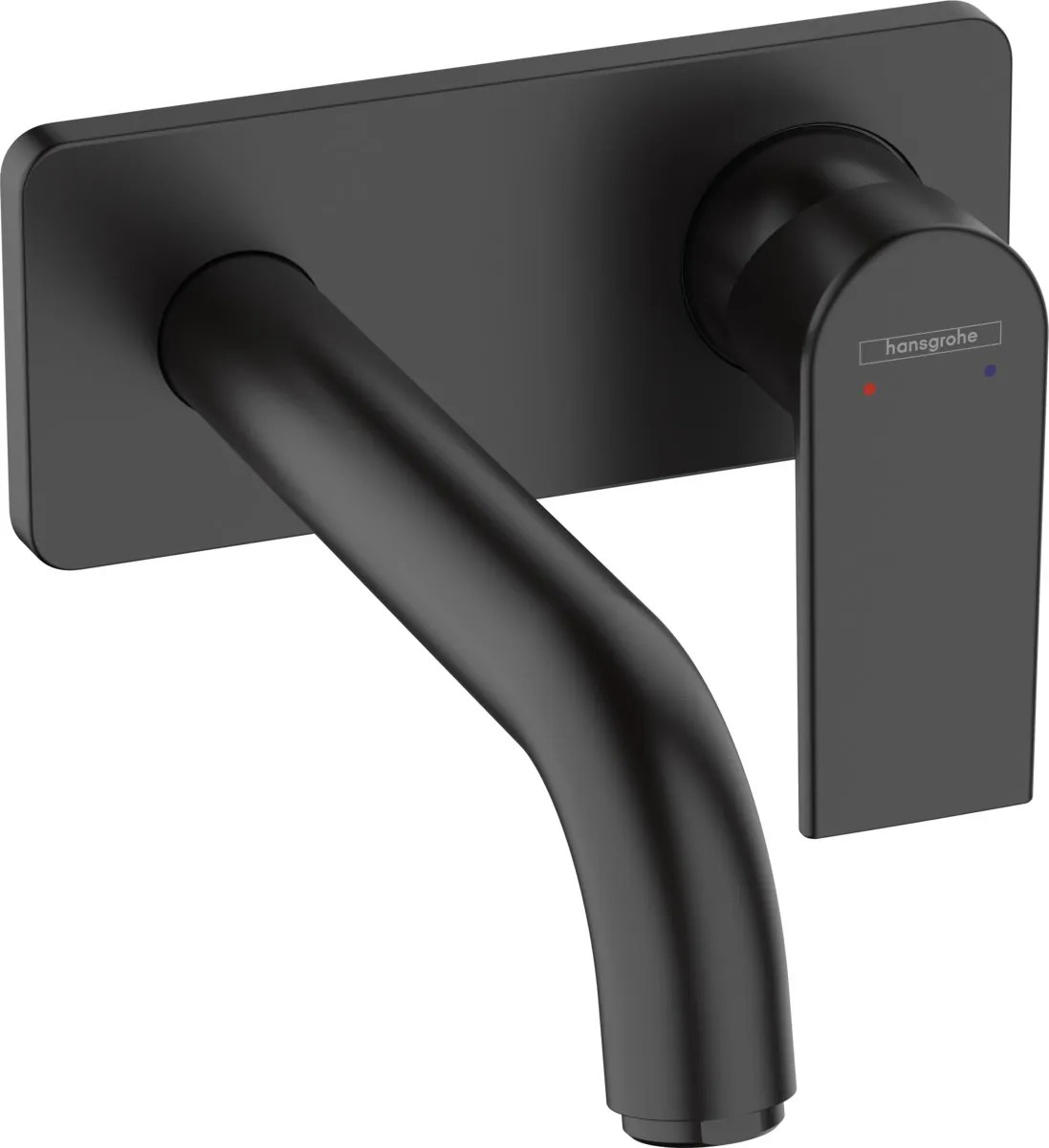 Hansgrohe Vernis Shape, umývadlová batéria pod omietku, EcoSmart, čierna matná, HAN-71578670