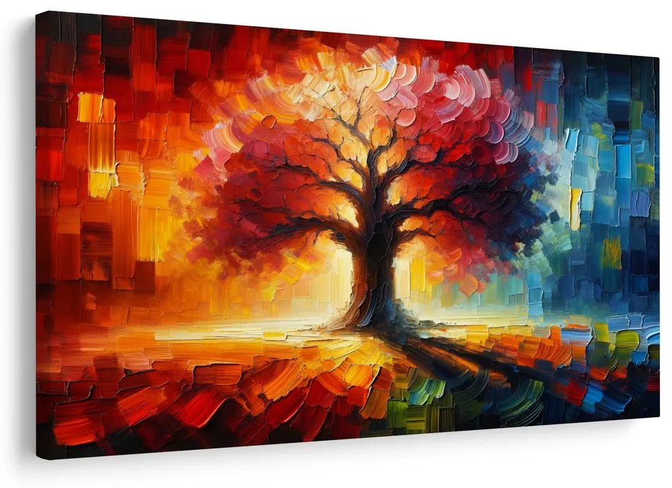 Obraz strom života vo farbách dúhy