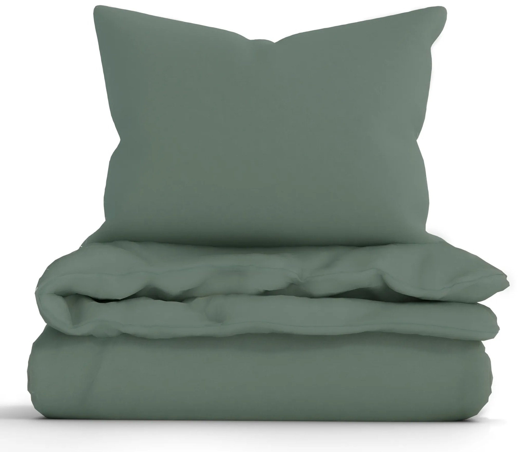 Predĺžené bavlnené obliečky Renforcé – Jasmine olivová