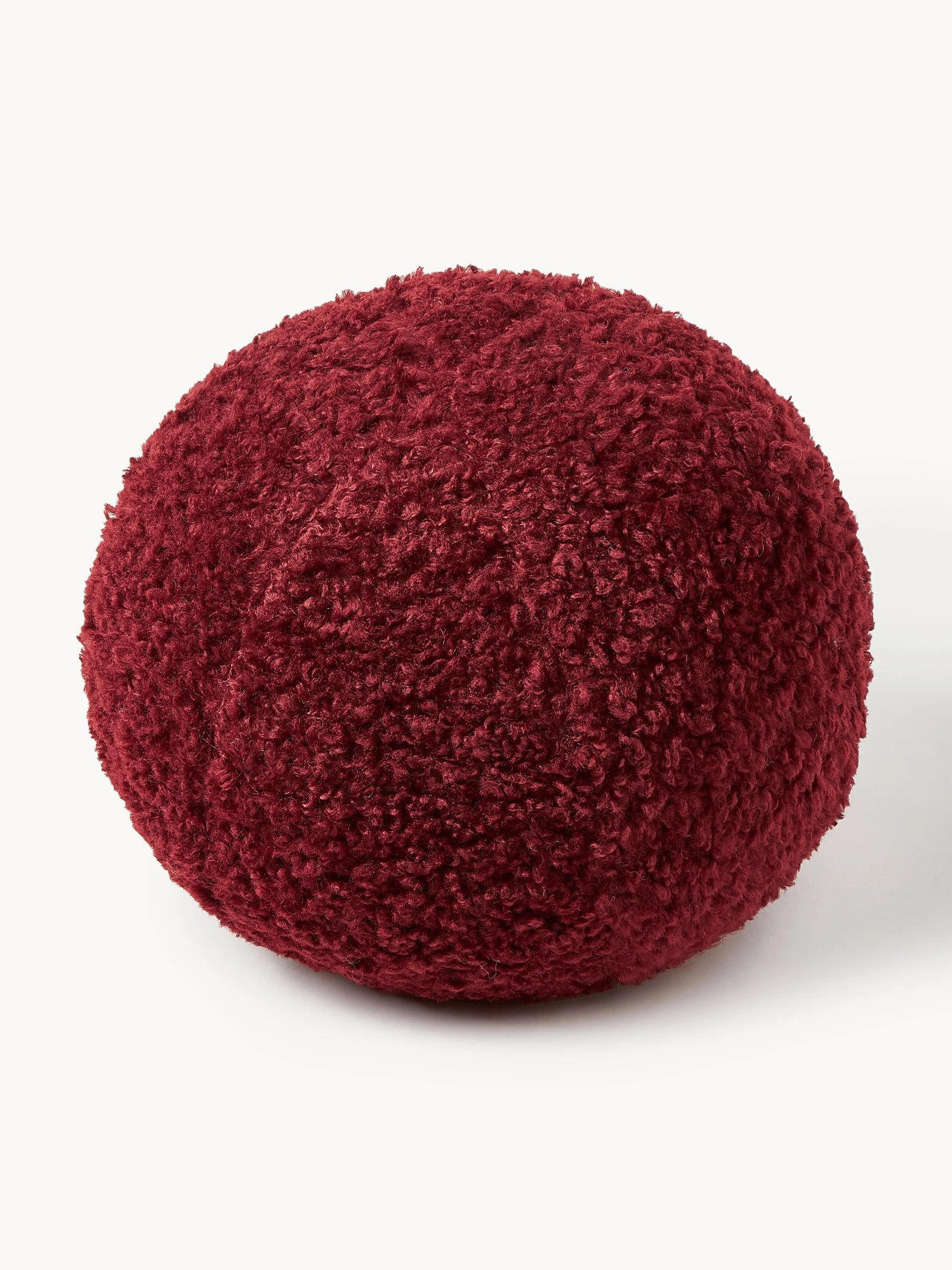 Okrúhly plyšový vankúš Dotty