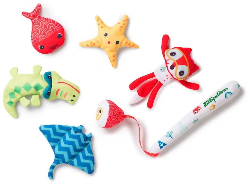 Lilliputiens - hračka do vody - líška Alice rybárči