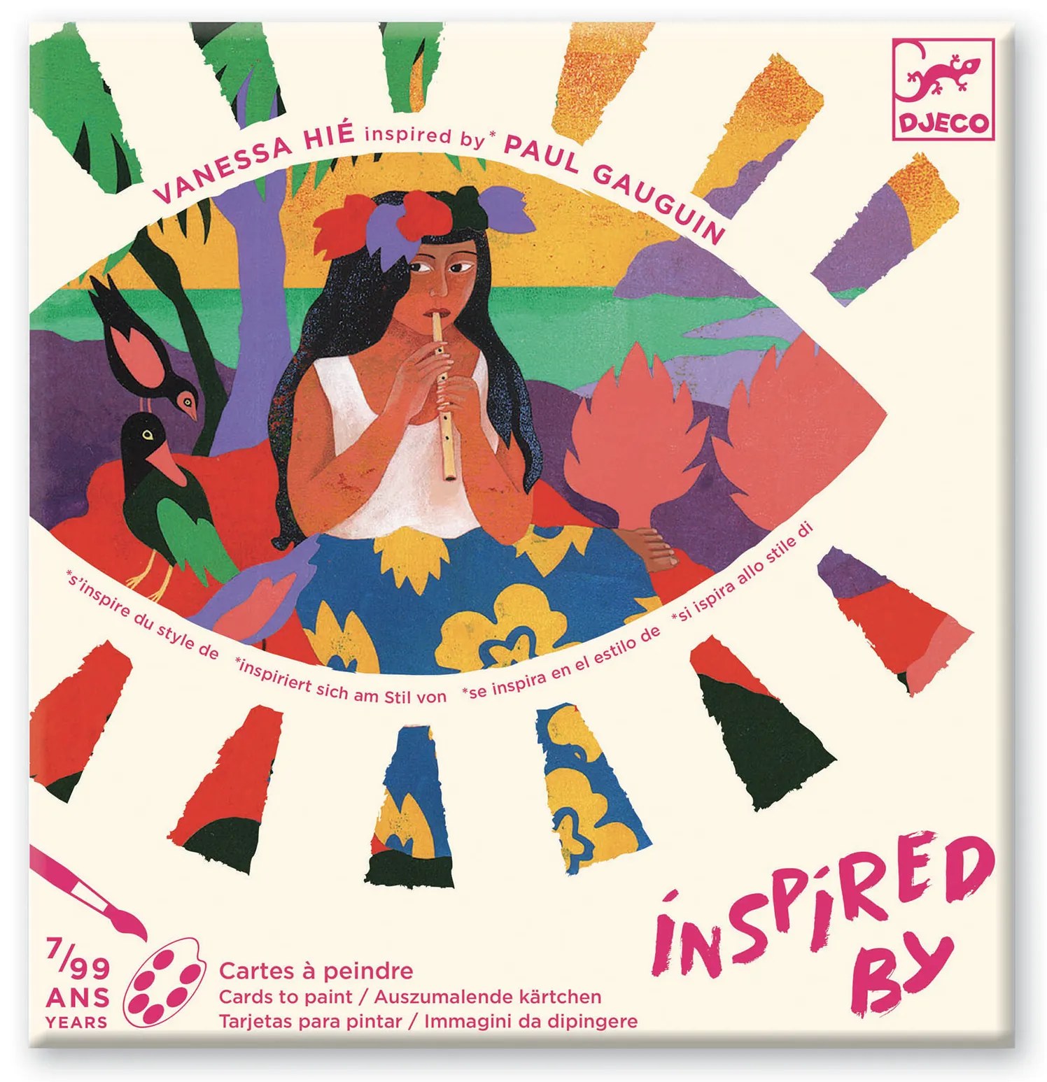 Kreatívna hra - Paul Gauguin - Polynézia