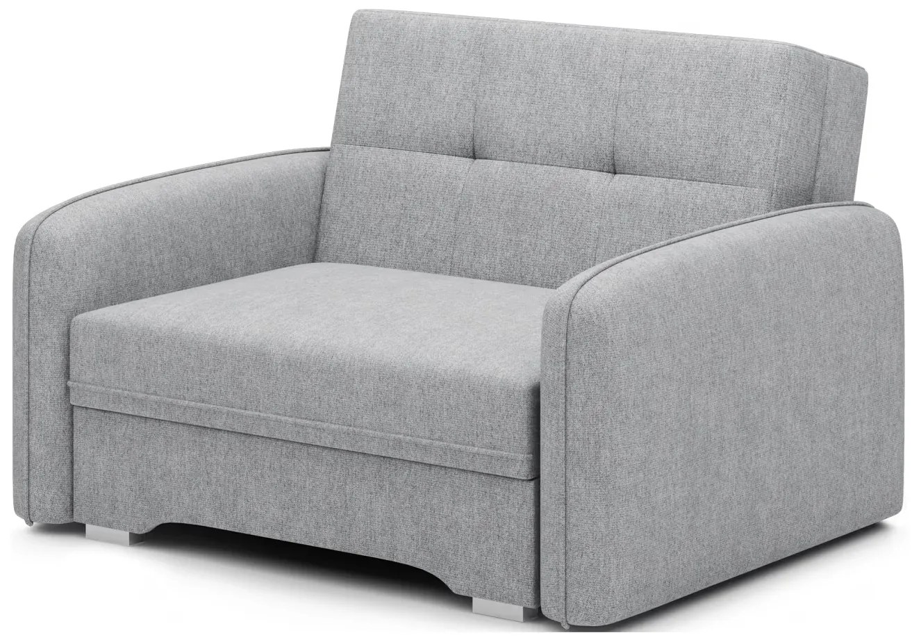 rozkladacie kreslo LAINE, svetlosivé