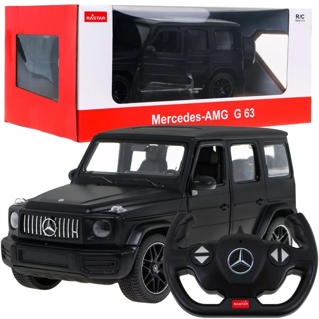 Auto na diaľkové ovládanie Mercedes-AMG G63 RASTAR model 1:14 čierne