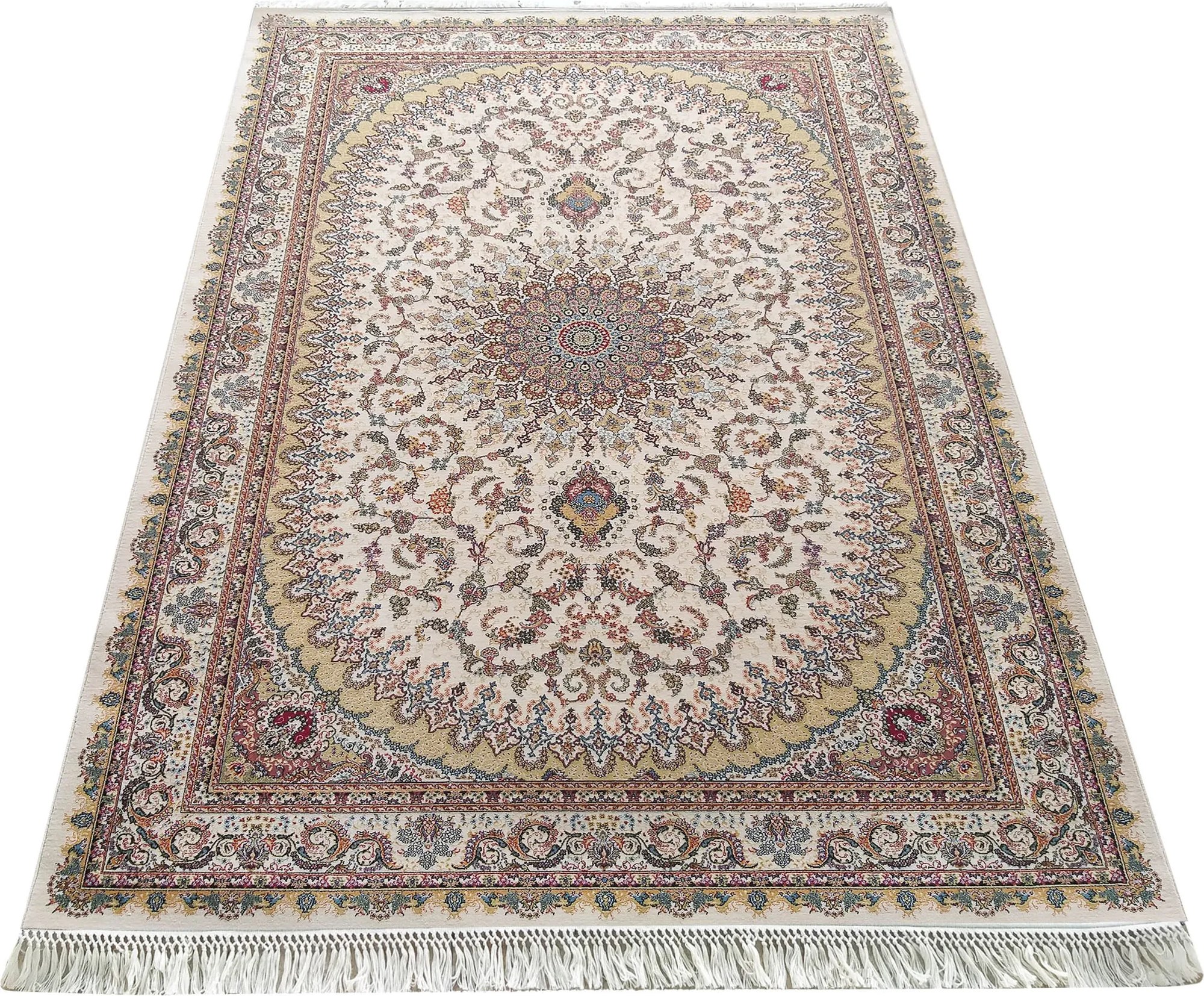 DY Prémiový koberec s exkluzívnym vzorom Pers 02 - krémová Rozmer: 150x230 cm