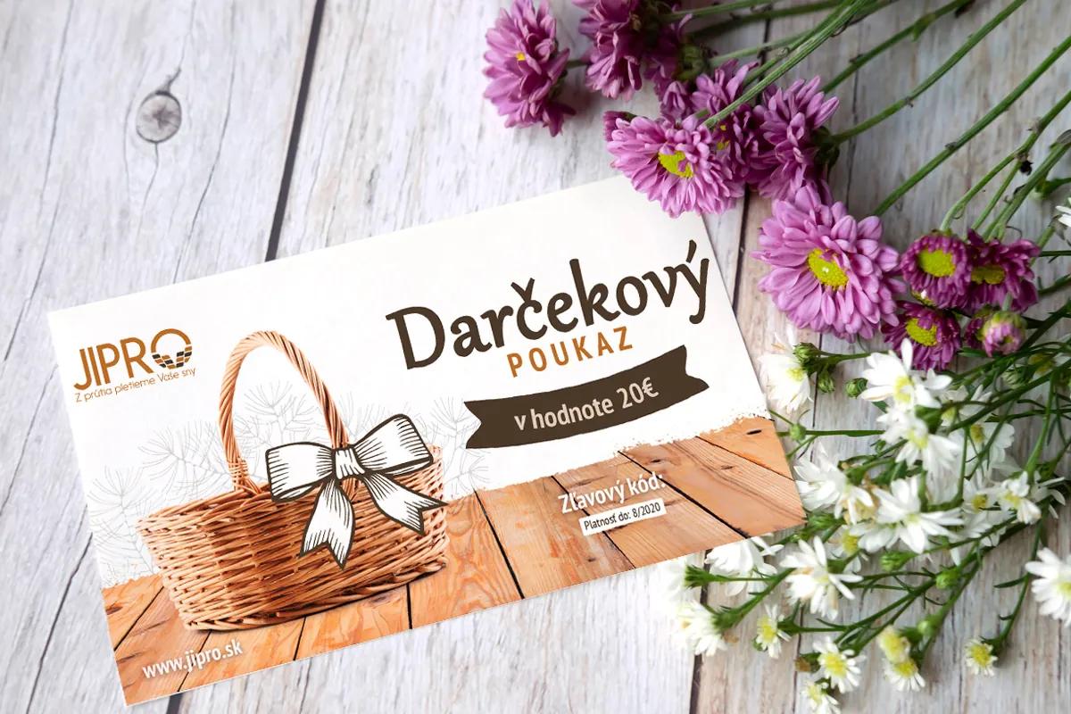Darčekový poukaz 20€