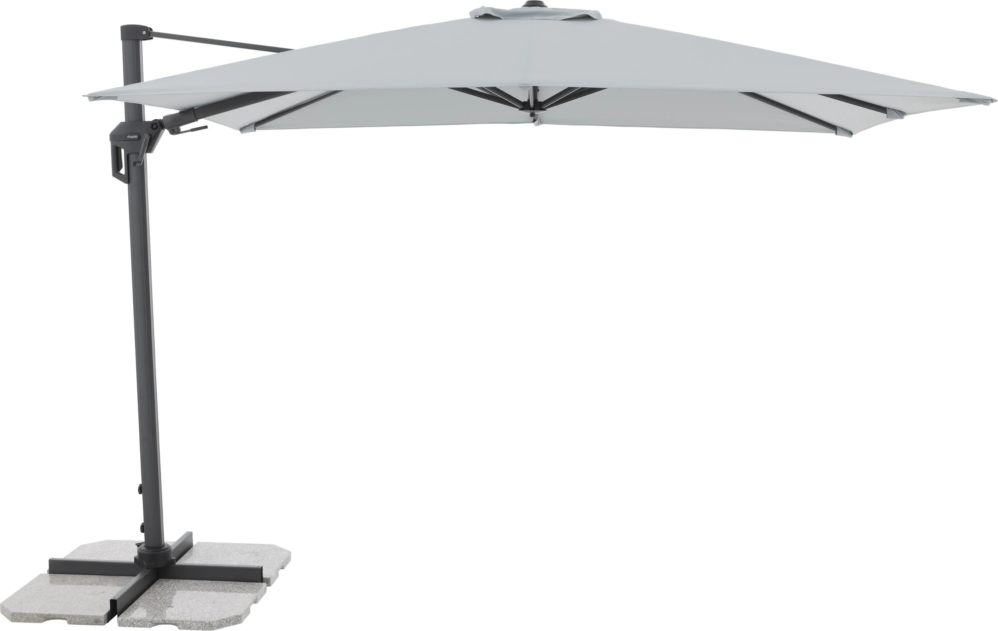 Doppler ACTIVE 310 x 210 cm - moderný slnečník s bočnou nohou - 2. akosť (S301)