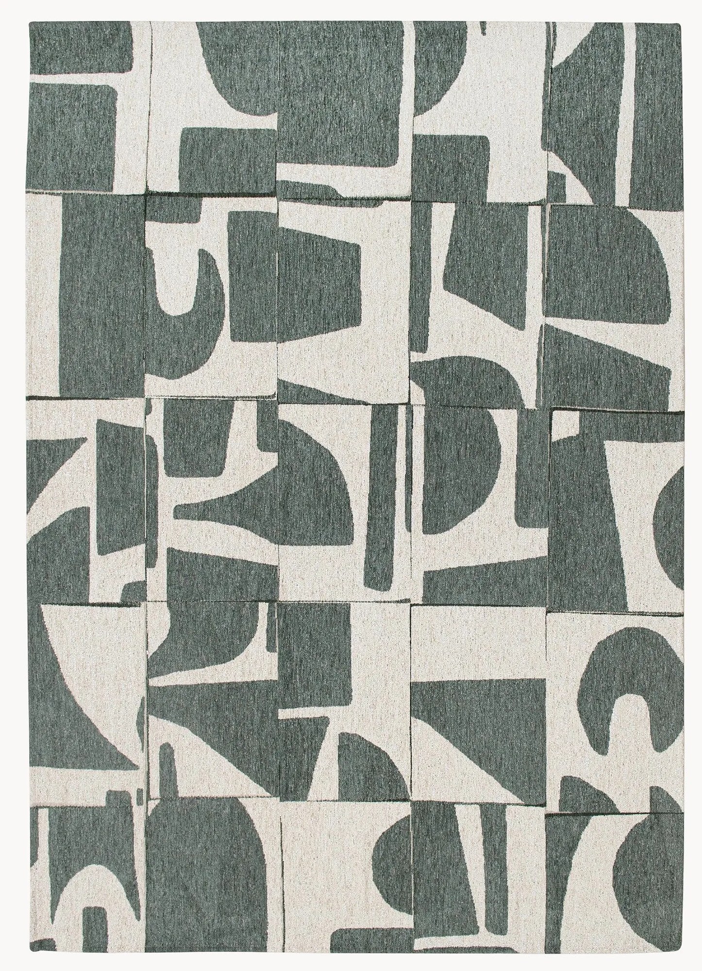 Umývateľný plocho tkaný žakárový koberec Papercut