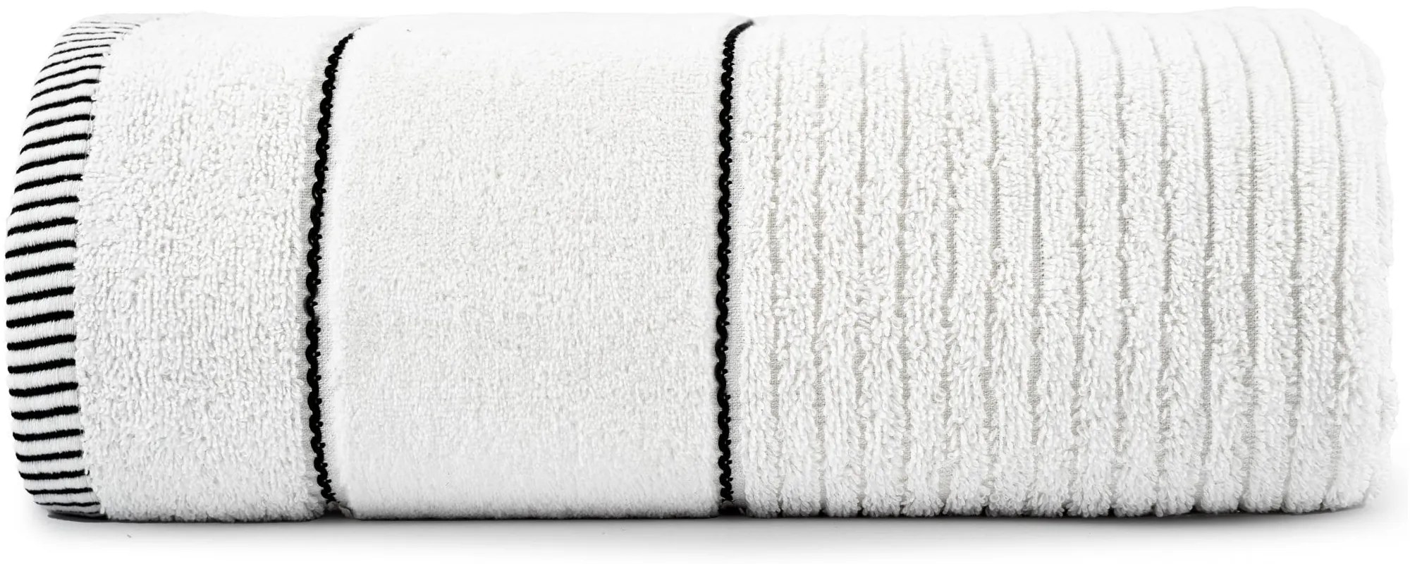 Uterák Teo Biely 50x90 cm – mäkký, savý, luxusná bavlna, 470 gsm