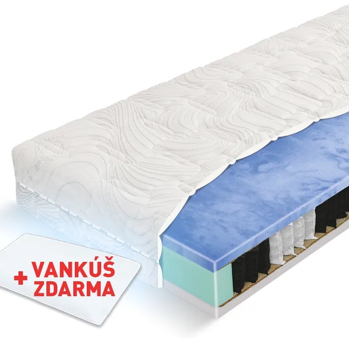 Materasso Taštičkový matrac Natura Spring Rozmer: 80 x 200 cm