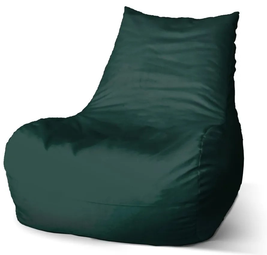 Sedací vak Bean lesná zelená 2 - detský, tmavo zelená
