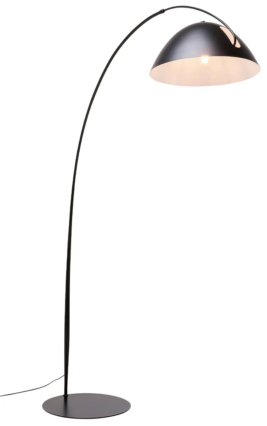 Flip stojacia lampa čierna 220 cm
