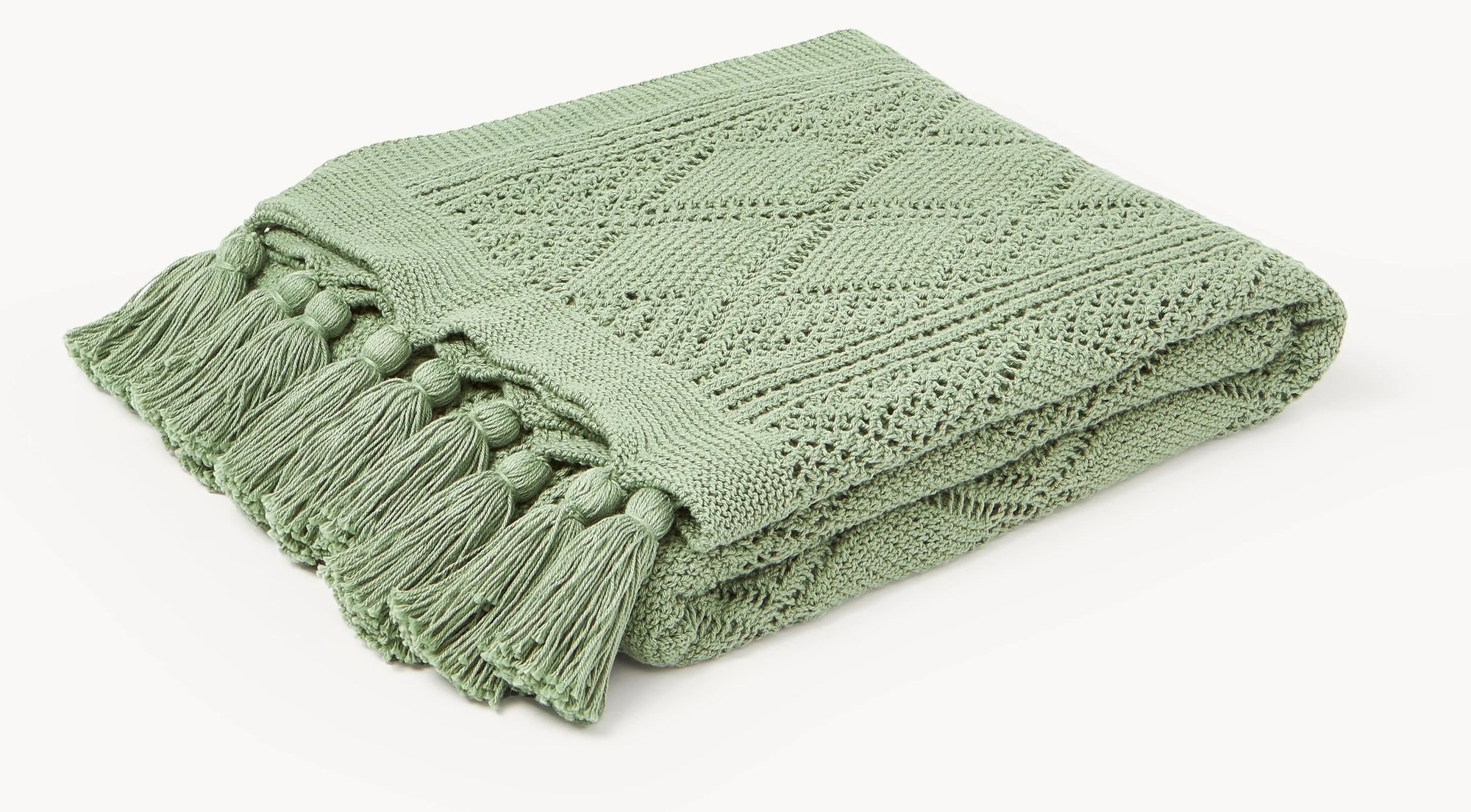 Pletená deka so strapcami Sarah