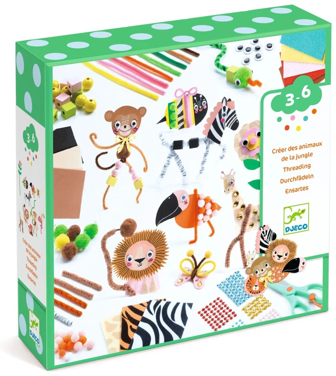 Tvorenie pre najmenších – zvieratká z džungle