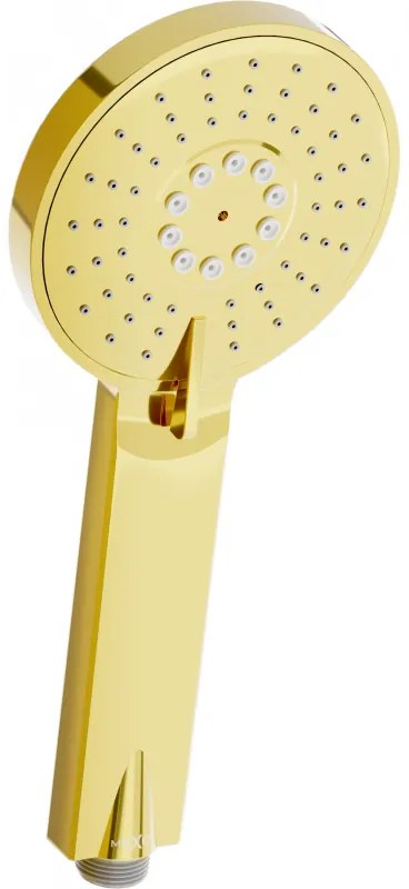 Mexen príslušenstvo, ručná sprcha R-40, 3-funkčná, zlatá lesklá, 79540-50